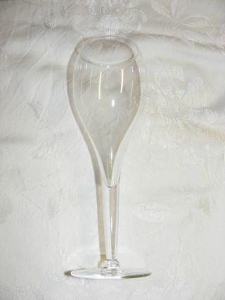 Vintage Glass Crystal Long Stem Ware Wine Goblet