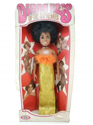 Extremely Rare Diana Ross Of The Supremes Doll - By Ideal - 1969