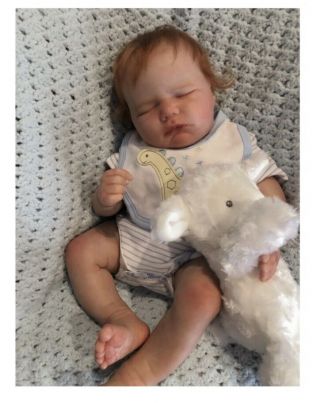 Realborn Reborn Landon Sleeping Baby Doll Taking Offers
