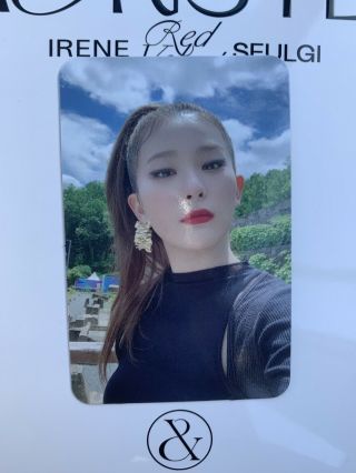 On Hold Red Velvet Monster Seulgi Photocard