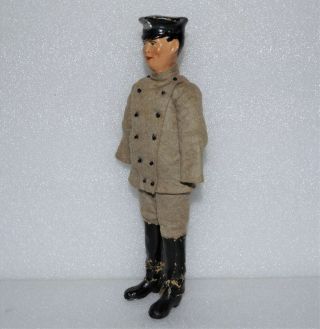 ANTIQUE 1920 ' s BUCHERER FIGURE Swiss Chauffeur Clothes VTG JOINTED DOLL 3