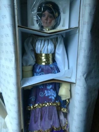 With Love Rustie Porcelain Doll Gypsie Princess 41inch Doll 011/200
