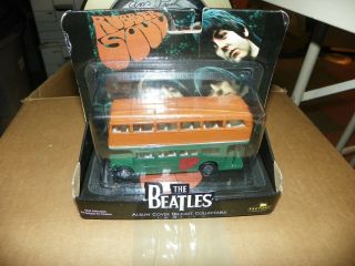 The Beatles Rubber Soul Album Cover Die Cast Collectable Bus