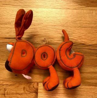 Word World Magnetic Plush Dog Stuffed Animal Pull Apart Educational Toy Pbs