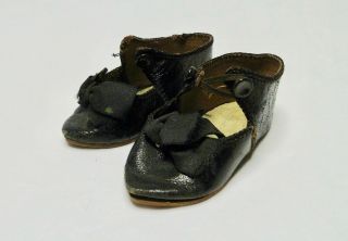 Antique 1880 Beaudelot/alart Doll Shoes French Jumeau/ Gaultier / Bru Etc 11