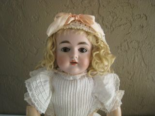 Gorgeous Antique Jdk Kestner 167 Doll Bisque Head 16 " Doll Compo Body Jd4