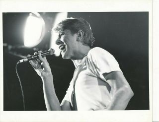 David Bowie Candid Live On Stage In Concert Vintage 1978 Photo