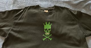 Pearl Jam T - Shirt Green Disease Xl Extra Large Black