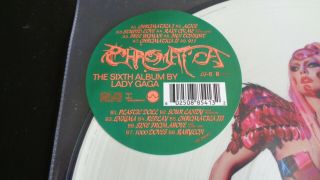 LADY GAGA CHROMATICA LIMITED EDITION UK PICTURE DISC ALBUM 2