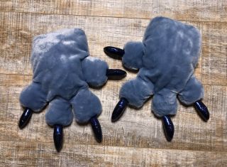 Set Of 2 Disney Parks Plush Hands From Lilo And Stitch Glove Paw Mitten