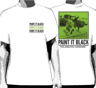 Paint It Black - Skater:t - Shirt - - Small Only