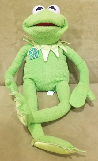 Tyco 18 " Magic Talking Kermit The Frog Plush Jim Henson Muppet 30th Anniversary