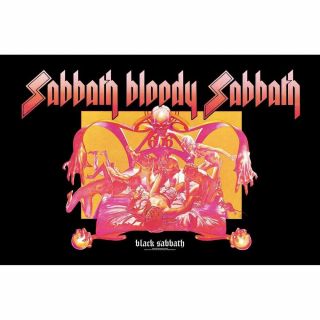 Black Sabbath Sabbath Bloody Sabbath Textile Poster Official Premium Fabric Flag