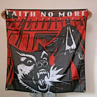 Faith No More Banner King For A Day Fool For A Lifetime Tapestry Flag Poster 4x4