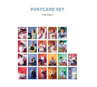 N.  Flying Nflying 2020 Noob Con Official Goods 22 Post Card Postcard Set
