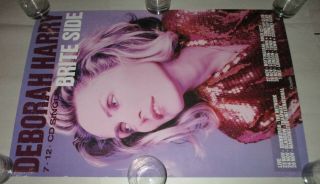 Deborah Harry Blondie 1989 UK Brite Side LONDON Tour Date Poster 20 