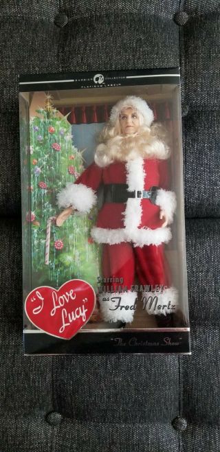 Rare Barbie: I Love Lucy,  The Christmas Show,  Fred Mertz As Santa Claus,  Nrfb