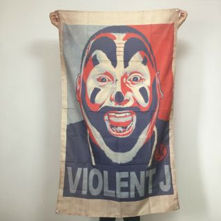 Violent J Banner Insane Clown Posse Wall Tapestry Hatchetman Flag Art Poster 3x5