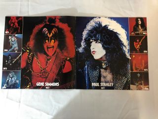The Evolution of Kiss Booklet - Alive II Insert - Casablanca Records 3