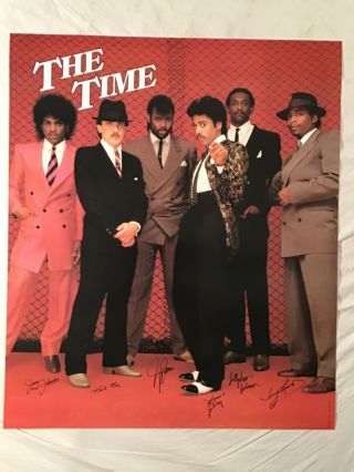 The Time 1982 Poster Prn Productions Prince
