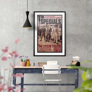 The Specials 1979 Early Concert Poster Framed or Three Print Options EXCLUSIVE 3
