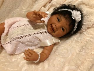 Biracial Reborn Baby Arya By Ping Lau Is Ready For Adopted