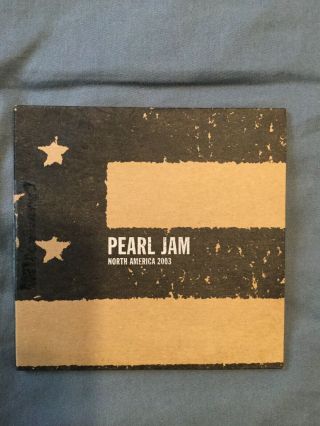 Pearl Jam 2003 Official Bootleg 54 East Troy 2cd Vedder Not Lp Poster