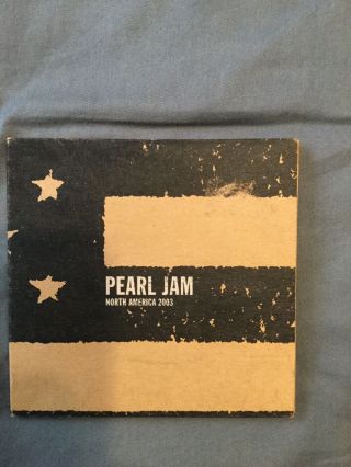 Pearl Jam 2003 Official Bootleg 51 St.  Paul 2cd Vedder Not Lp Poster