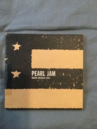 Pearl Jam 2003 Official Bootleg 50 Fargo 2cd Vedder Not Lp Poster