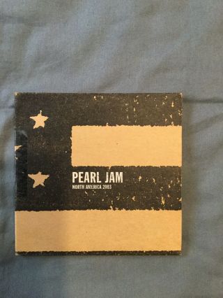 Pearl Jam 2003 Official Bootleg 47 Little Rock 2cd Vedder Not Lp Poster