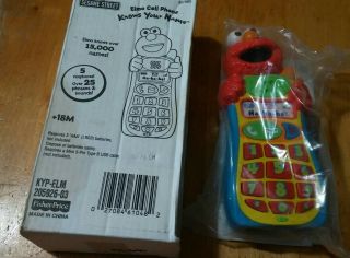 Sesame Street Elmo Knows Your Name Cell Phone - Fisher Price
