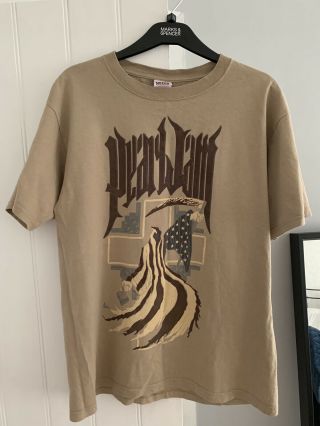 Pearl Jam T - Shirt Official Us Tour Reaper Medium