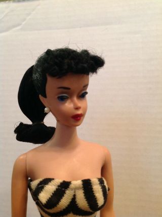 Vintage Barbie 4 Brunette Ponytail NMIB 3
