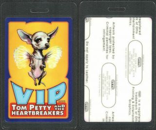 Tom Petty Laminated Vip Otto Backstage Pass From The 1995 Dogs With Wings Tour