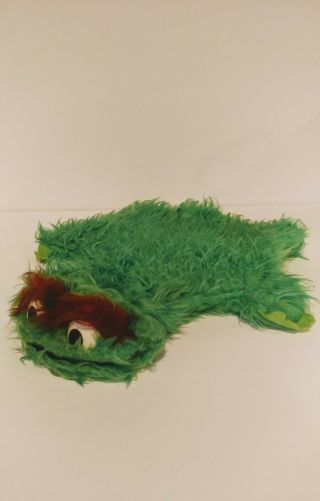 Vintage Furry Oscar The Grouch Jim Henson Muppet Puppet Sesame Street