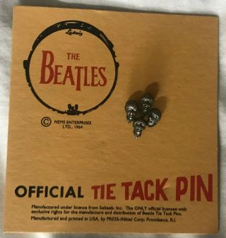 The Beatles Tie Tack Pin - Nems Ent.  Ltd