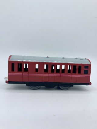 Thomas And Friends Tomy Trackmaster Red With Gray Top Passenger Coach