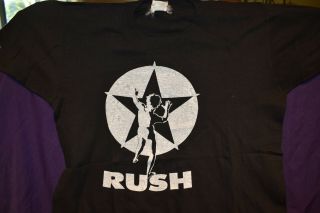 Vintage Rush Concert T - Shirt Size Medium