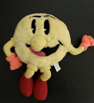Vintage 1991 Namco Pac - Man 8 " Plush Stuffed Animal Toy