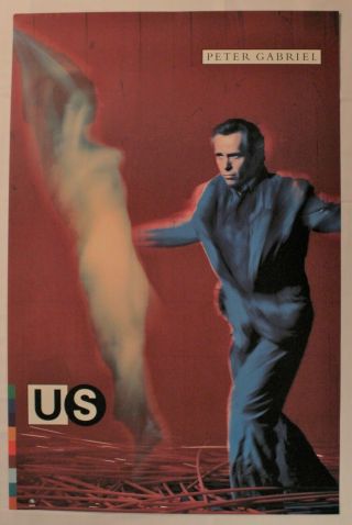 Peter Gabriel - Us Poster 1992