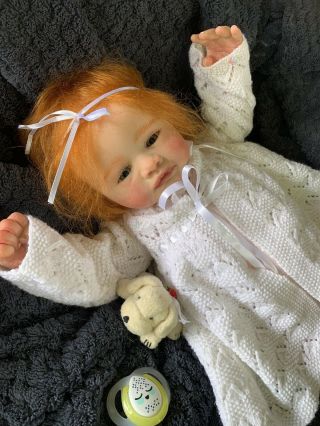 Sweet Reborn Baby Girl Doll Claudia Was Violet By Marissa May Completed Baby