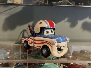 Disney Store Pixar Cars Toons 1:43 Mater The Greater Daredevil Loose Rare 2009