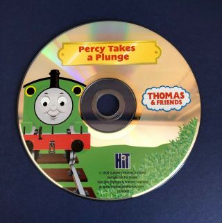Thomas & Friends Take Along Percy Takes a Plunge Deluxe Play Scene,  DVD Rare 3