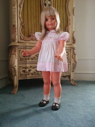 Ideal Patti Play Pal Doll 35 " Blonde W - Extra Outfit