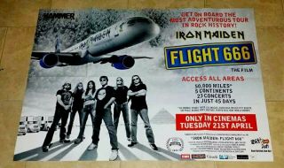 Iron Maiden Flight 666 The Movie Poster