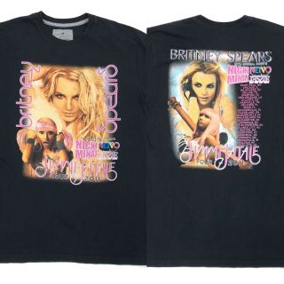 Rare Nike T - Shirt Britney Spears Nikki Minaj 2011 Femme Fatale Tour Size Medium