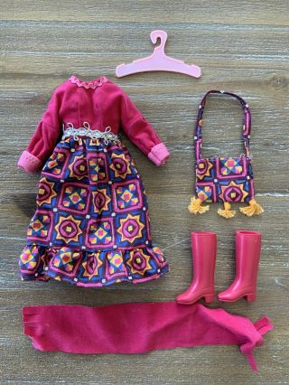 Vintage 1972 Kenner Blythe Doll - Vhtf Pink Dress Complete Perfectly Parfait Vgc
