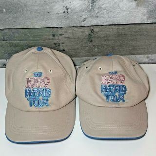 2 Taylor Swift 1989 World Tour Concert Baseball Hat Cap Biker Adjustable