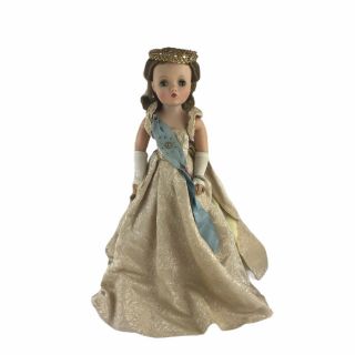 Vintage 1950s Madame Alexander Cissy Queen Elizabeth Ii Coronation Doll 20 "