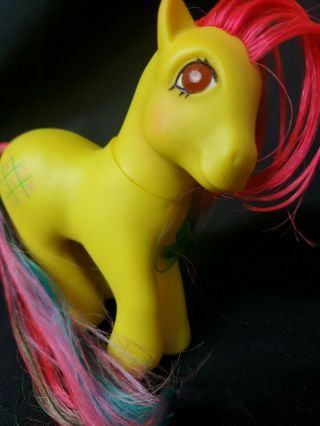 My Little Pony Vintage G1 Twinkle Eye Tic Tac Toe Yellow 1986 And Adorable